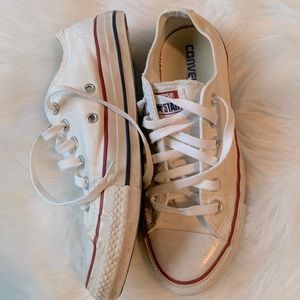 low top white converse